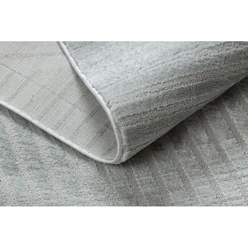 Teppich BALANCE 1503 grau - Geometrisch, strukturell, Glamour