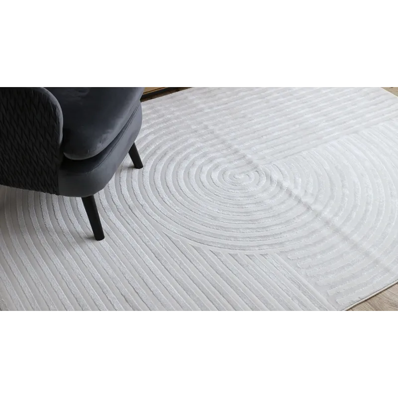 Teppich BALANCE 1921 creme - Geometrisch, strukturell, Glamour