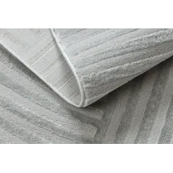 Teppich BALANCE 1921 grau - Geometrisch, strukturell, Glamour