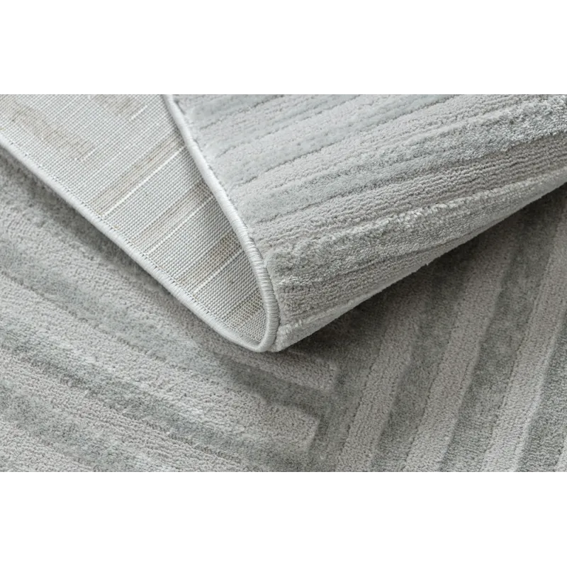 Teppich BALANCE 1921 grau - Geometrisch, strukturell, Glamour