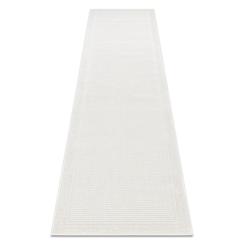 Teppich TIMO 5979 aus Sisal, weiß, für den Außenbereich geeignet