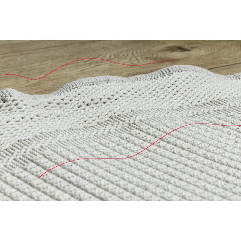 TIMO 5979 Sisal Teppich, ideal für Entspannungsbereiche im Freien