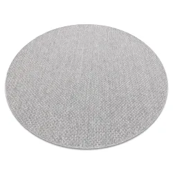 Teppich TIMO 6272 Kreis SISAL draussen hellgrau - ZWEITKLASSIGES PRODUKT