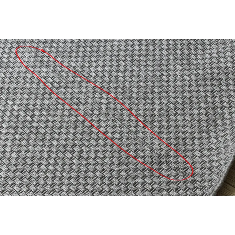 Runder Sisal Teppich TIMO 6272 für Wohnräume oder Terrassen
