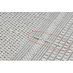 Sisal Teppich TIMO 5979 für Garten - ideal für Terrasse oder Balkon