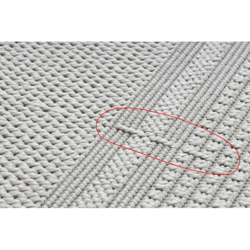 Sisal Teppich TIMO 5979 für Garten - ideal für Terrasse oder Balkon