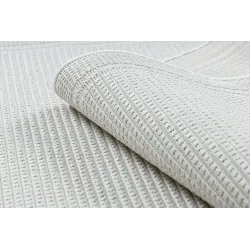 Pflegeleichter Sisal Teppich TIMO 5979, ideal für Familienräume