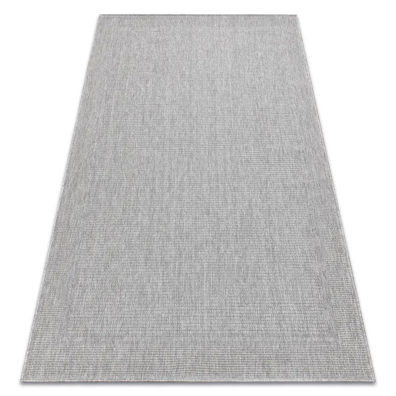 Sisal Teppich TIMO 5979 in hellgrau für den Außenbereich