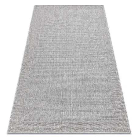 Sisal Teppich TIMO 5979 in hellgrau für den Außenbereich