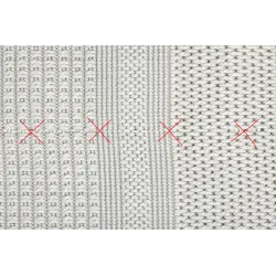 Sisal Teppich TIMO 5979 in elegantem Weiß, ideal für Terrassen