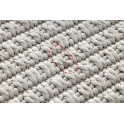 Sisal Teppich TIMO 5979 mit glatter Textur, ideal für Außenbereiche