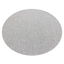 Teppich TIMO 6272 Kreis SISAL draussen hellgrau - ZWEITKLASSIGES PRODUKT