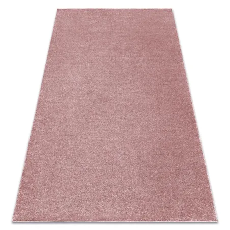 SOFTY rosa Teppich, modernes Design, aus Polypropylen