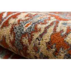 Teppich LEGEND 468 10 GB300 Wollenteppich OSTA - Ornament, Rahmen exklusiv rot / beige
