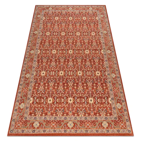 Teppich LEGEND 468 12 GB300 Wollenteppich OSTA - Ornament, Rahmen exklusiv rot / beige