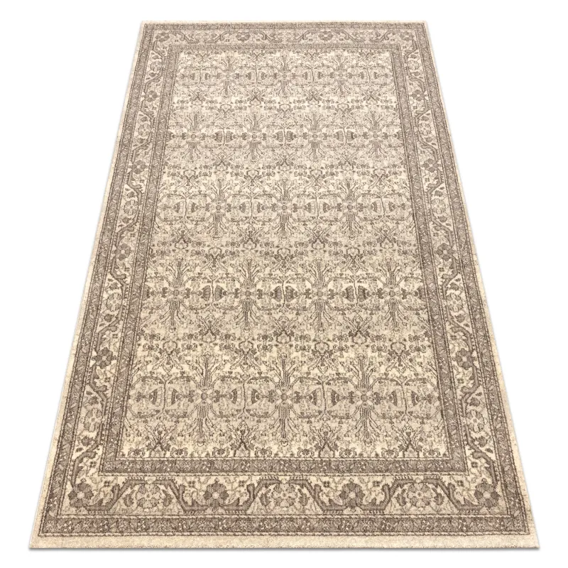 Teppich LEGEND 468 12 GB620 Wollzimmer OSTA - Ornament, Rahmen exklusiv beige / braun