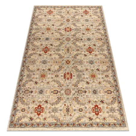 Teppich LEGEND 468 16 GB620 Wollteppich OSTA - Ornament exklusiv Beige / Rot