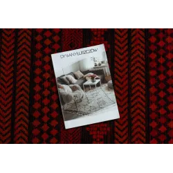 Teppich ORIENT 5132 bordeaux / schwarz Oriental, mit Fransen