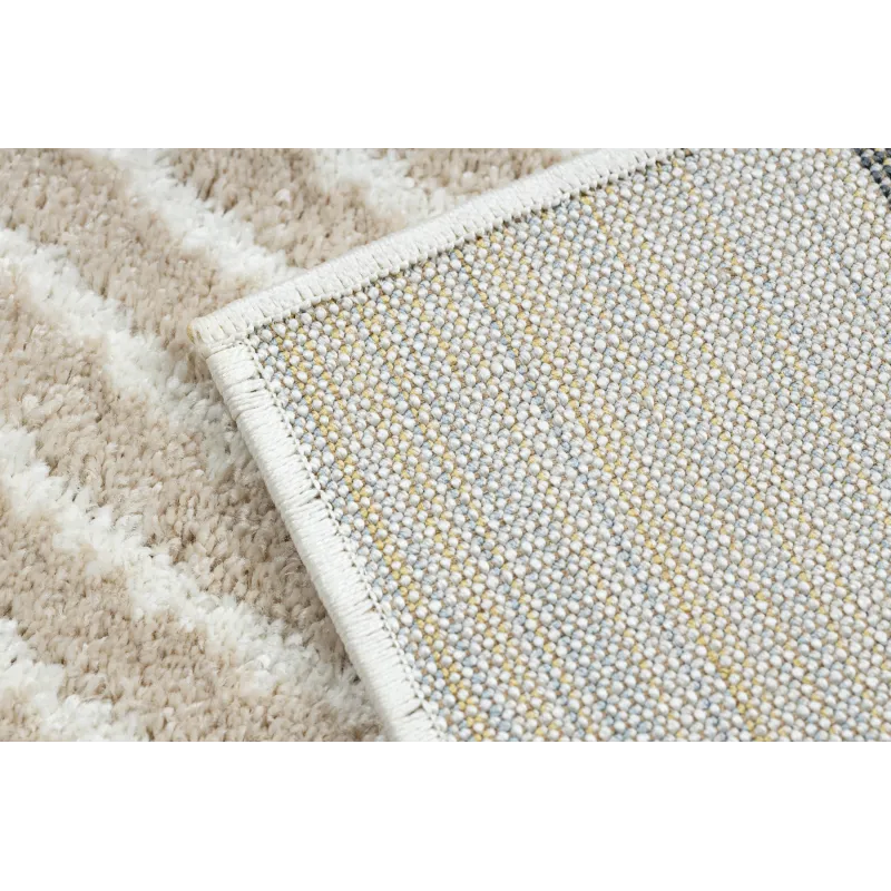 Teppich FUSION 0240 creme / gelb - Geometrisch, modern, abstrakt