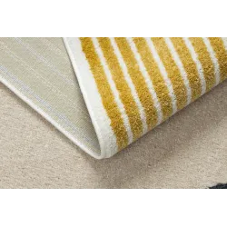 Teppich FUSION 0240 creme / gelb - Geometrisch, modern, abstrakt