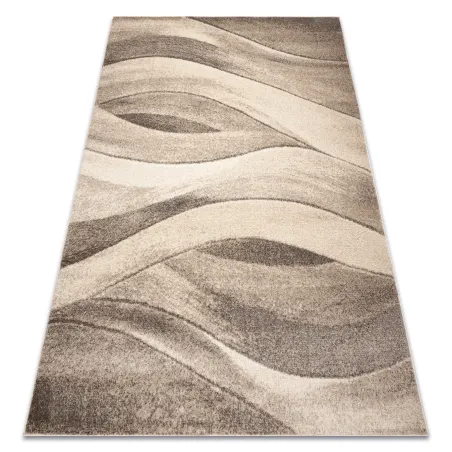 Teppich FUSION 1617 beige / creme - Wellen, modern, abstrakt