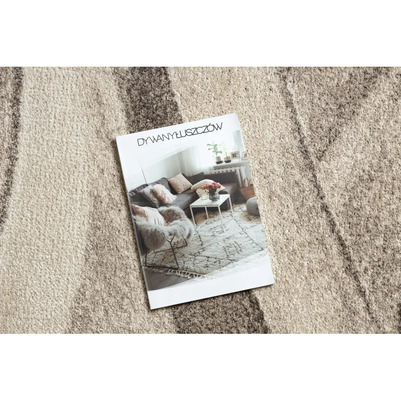 Teppich FUSION 1617 beige / creme - Wellen, modern, abstrakt