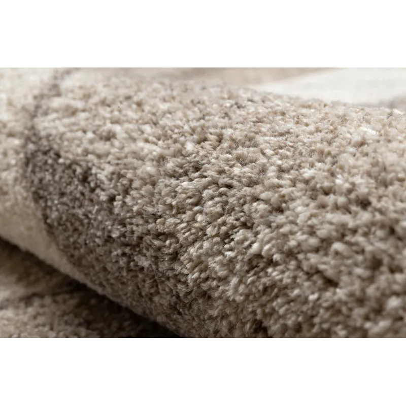 Teppich FUSION 1617 beige / creme - Wellen, modern, abstrakt