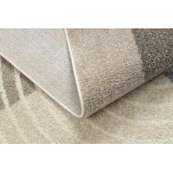Teppich FUSION 0810 beige / braun - Geometrisch, modern, abstrakt