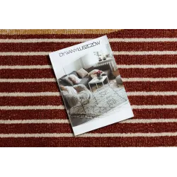 Teppich FUSION 0810 beige / terrakotta - Geometrisch, modern, abstrakt