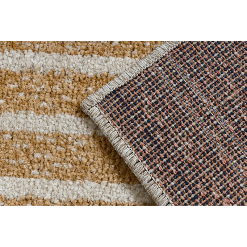 Teppich FUSION 0810 beige / terrakotta - Geometrisch, modern, abstrakt