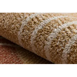 Teppich FUSION 0810 beige / terrakotta - Geometrisch, modern, abstrakt