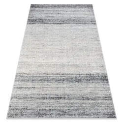 Teppich FUSION hellgrau / dunkelgrau - Melange, modern, abstrakt