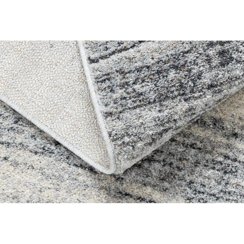 Teppich FUSION 8252 hellgrau / dunkelgrau - Melange, modern, abstrakt