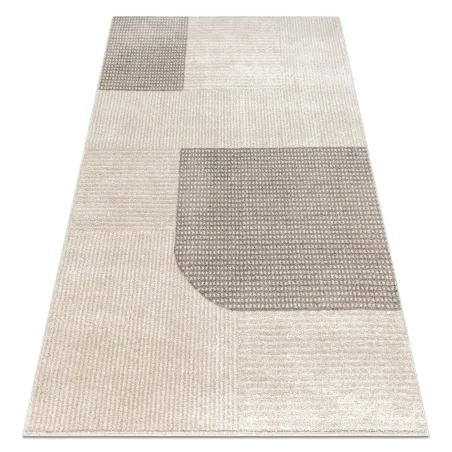 Teppich FUSION 0805 creme/beige - Geometrisch, modern, abstrakt