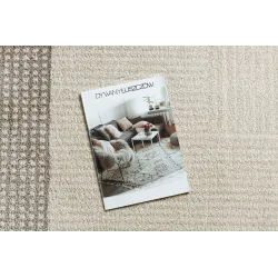 Teppich FUSION 0805 creme/beige - Geometrisch, modern, abstrakt