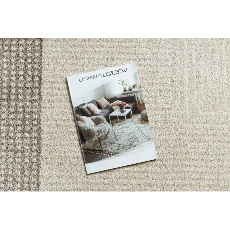 Teppich FUSION 0805 creme/beige - Geometrisch, modern, abstrakt