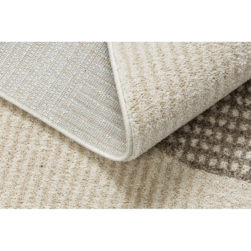 Teppich FUSION 0805 creme/beige - Geometrisch, modern, abstrakt