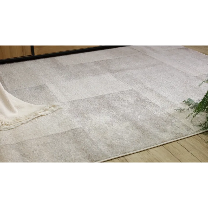 Teppich FUSION 1200 creme / beige - Geometrisch, modern, abstrakt