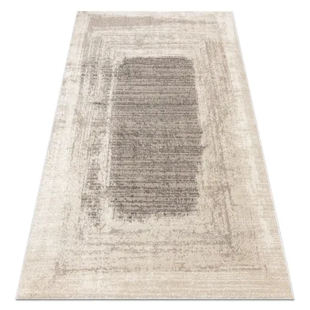 Teppich FUSION 8256 creme / beige - Rahmen, Vintage, modern, abstrakt