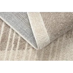 Teppich FUSION 0815 creme / beige - Geometrisch, modern, abstrakt