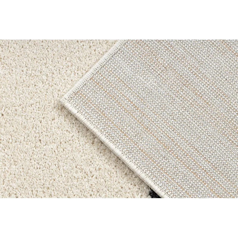 Teppich FUSION 8297 creme / dunkelgrau - Linien, modern, abstrakt