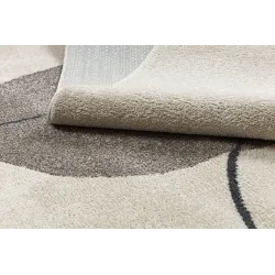 Teppich FUSION 0808 creme / beige - Geometrisch, modern, abstrakt