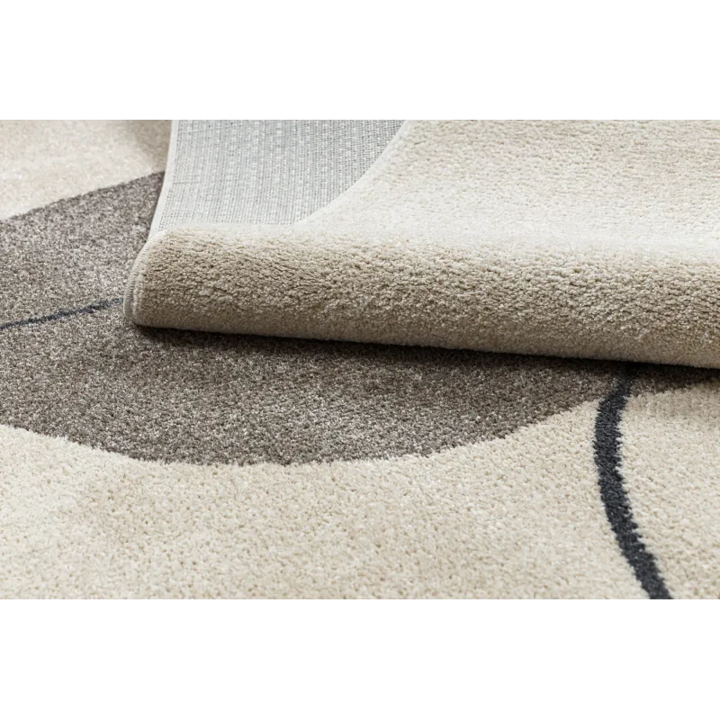Teppich FUSION 0808 creme / beige - Geometrisch, modern, abstrakt