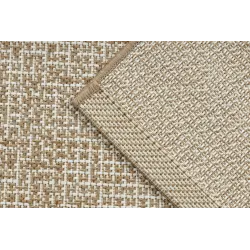 Sisal Teppich mit natürlicher Textur, perfekt für Schlafzimmer
