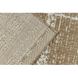 FLAT 48965265 Sisalteppich Trellis vintage, strapazierfähig und pflegeleicht, ideal für Kinderzimmer