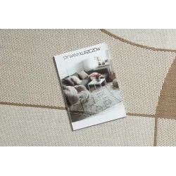 Sisal Teppich in geometrischem Design, ideal für stilvolle Räume