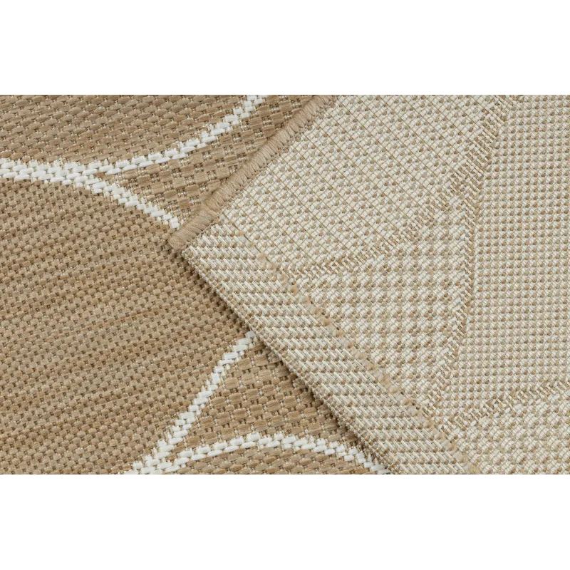 FLAT 49379265 Sisalteppich Tropfen - weicher und eleganter Teppich