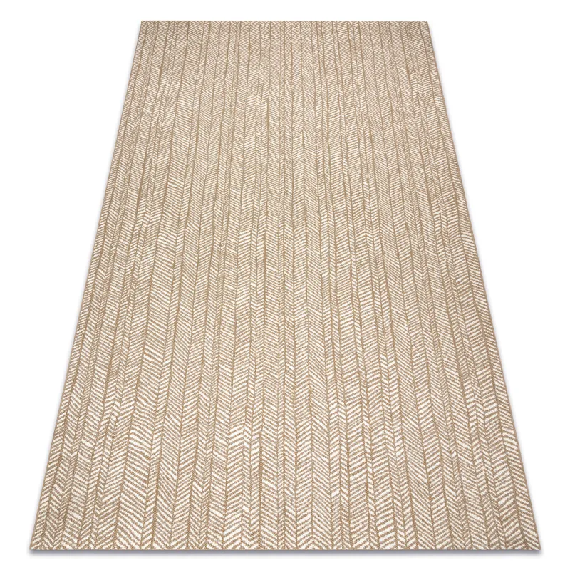 Sisal Teppich in natürlichem Beige, stilvolles Design für jeden Raum