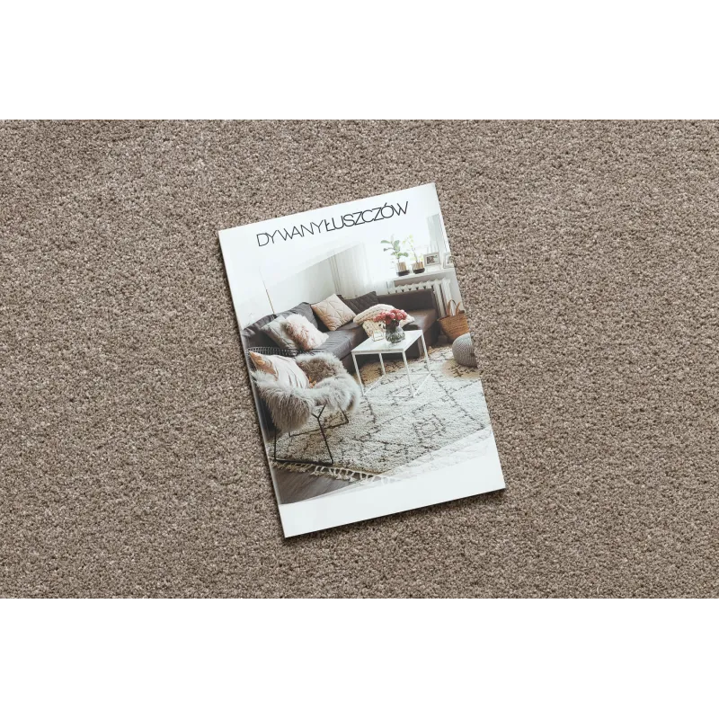 Teppich ETON PLUS beige einfarbig, unifarben, glatt