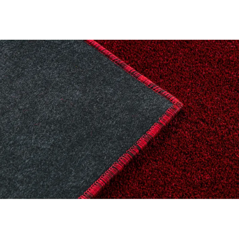 Teppich ETON PLUS Melange rot / schwarz